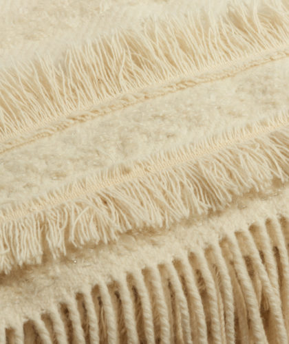 The Garnered - Cream Blanket The Tweed Project Textiles The Garnered 4