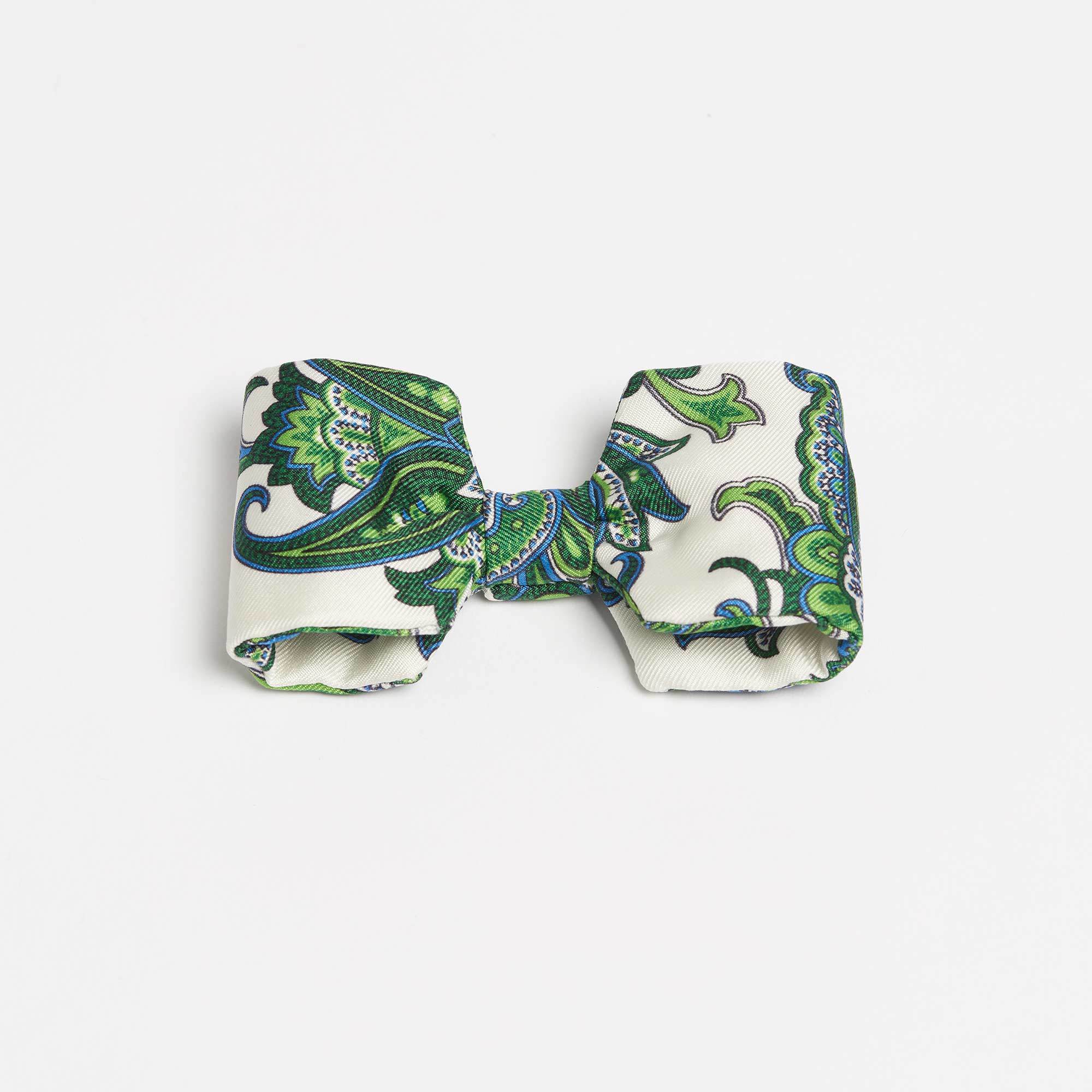 Cubique Handmade Silk Paisley Magnetic Bow-Tie - Bowtie Maison F Ties The Garnered 25