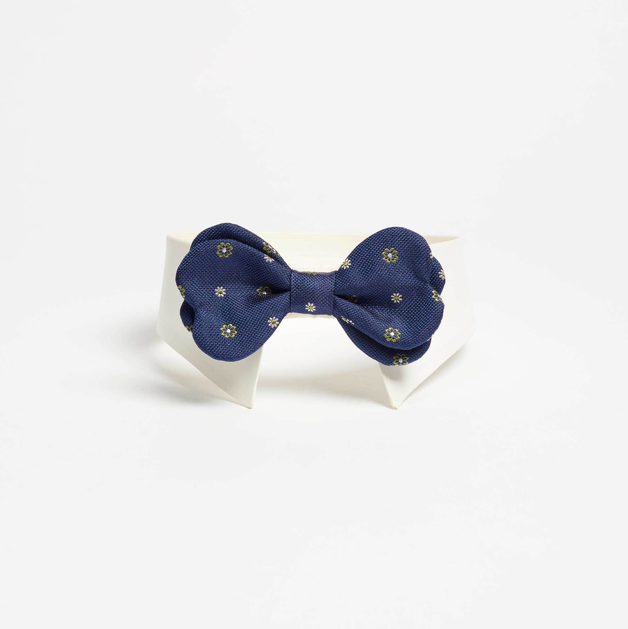 Four-Leaf Clover Silk Magnetic Bow-Tie - Bowtie Maison F Ties The Garnered 32