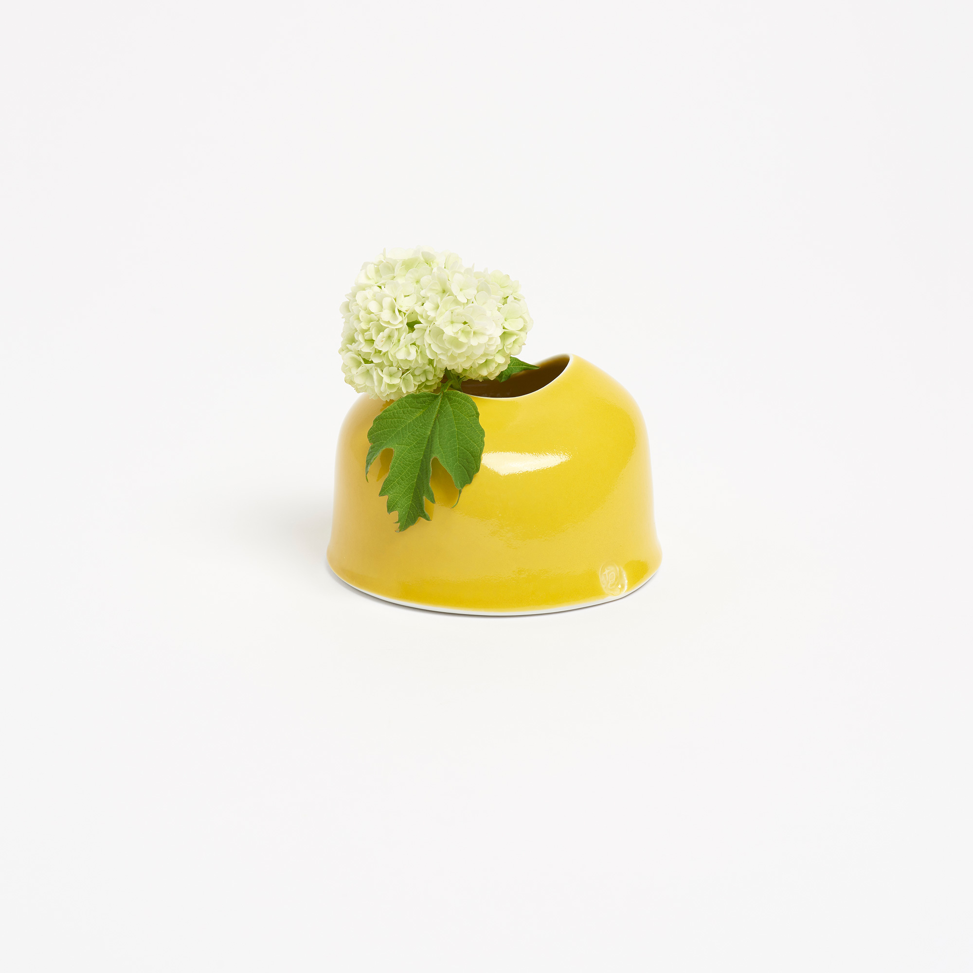 Small Yellow Table Vessel - 70 Table Vessel Tanya Gomez Ceramics The Garnered 33