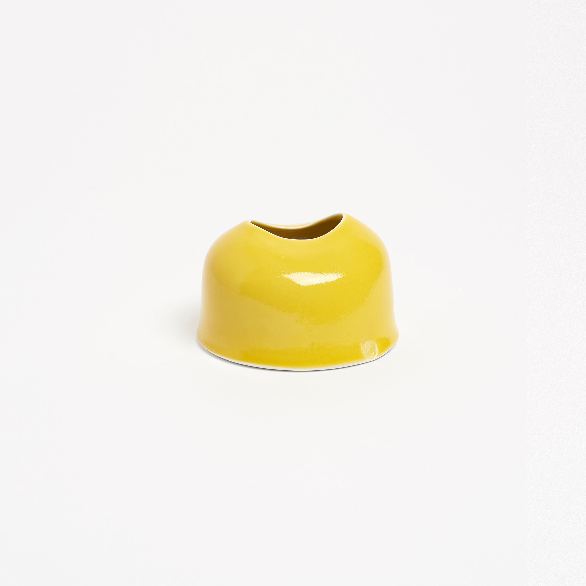 Small Yellow Table Vessel - 70 Table Vessel Tanya Gomez Ceramics The Garnered 34