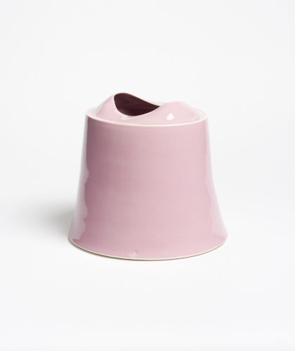 The Garnered - Lilac Wide Vessel Small Medium Tanya Gomez Ceramics The Garnered 66