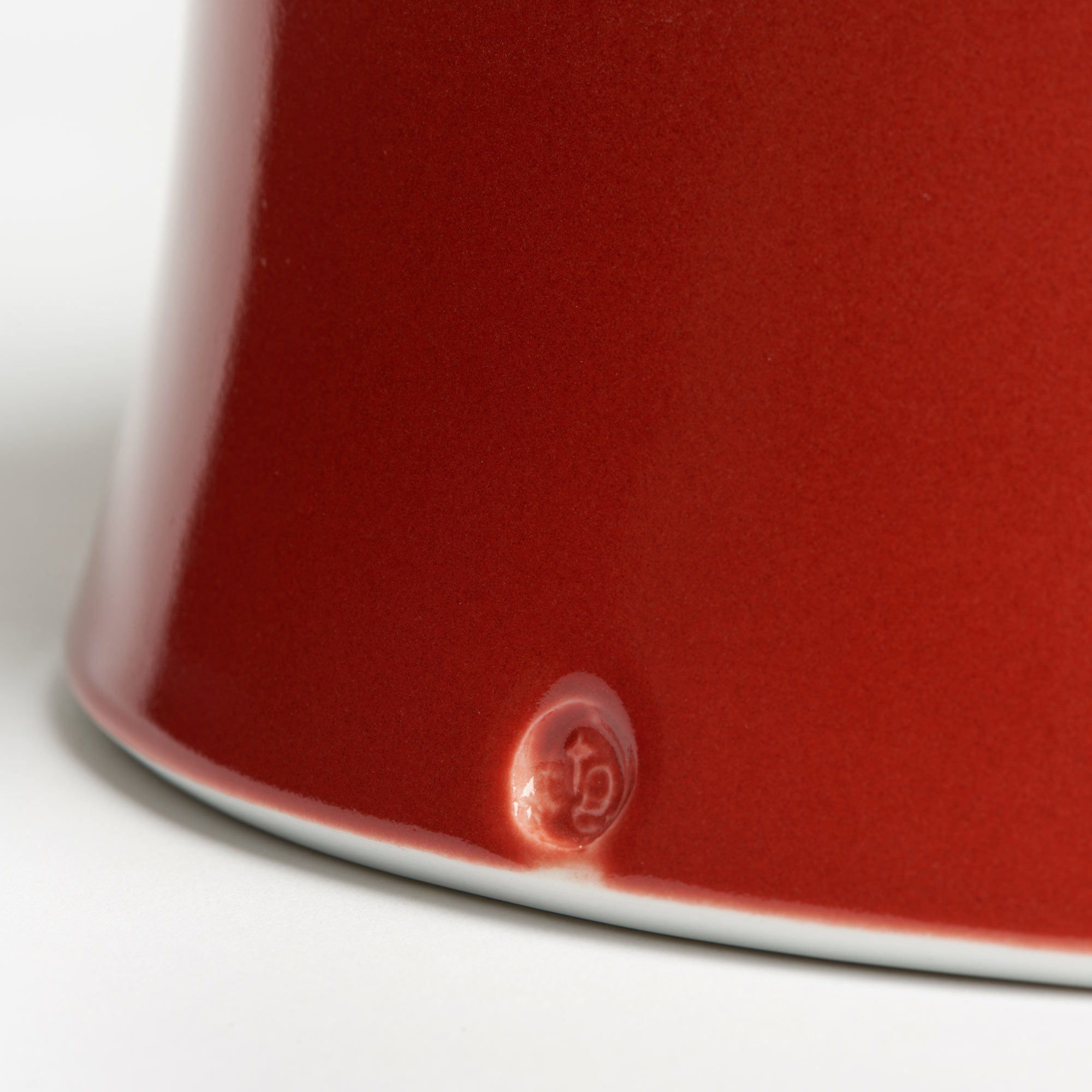 Small Wide Red Vessel - Red Small Wide Vessel Tanya Gomez Ceramics The Garnered 4
