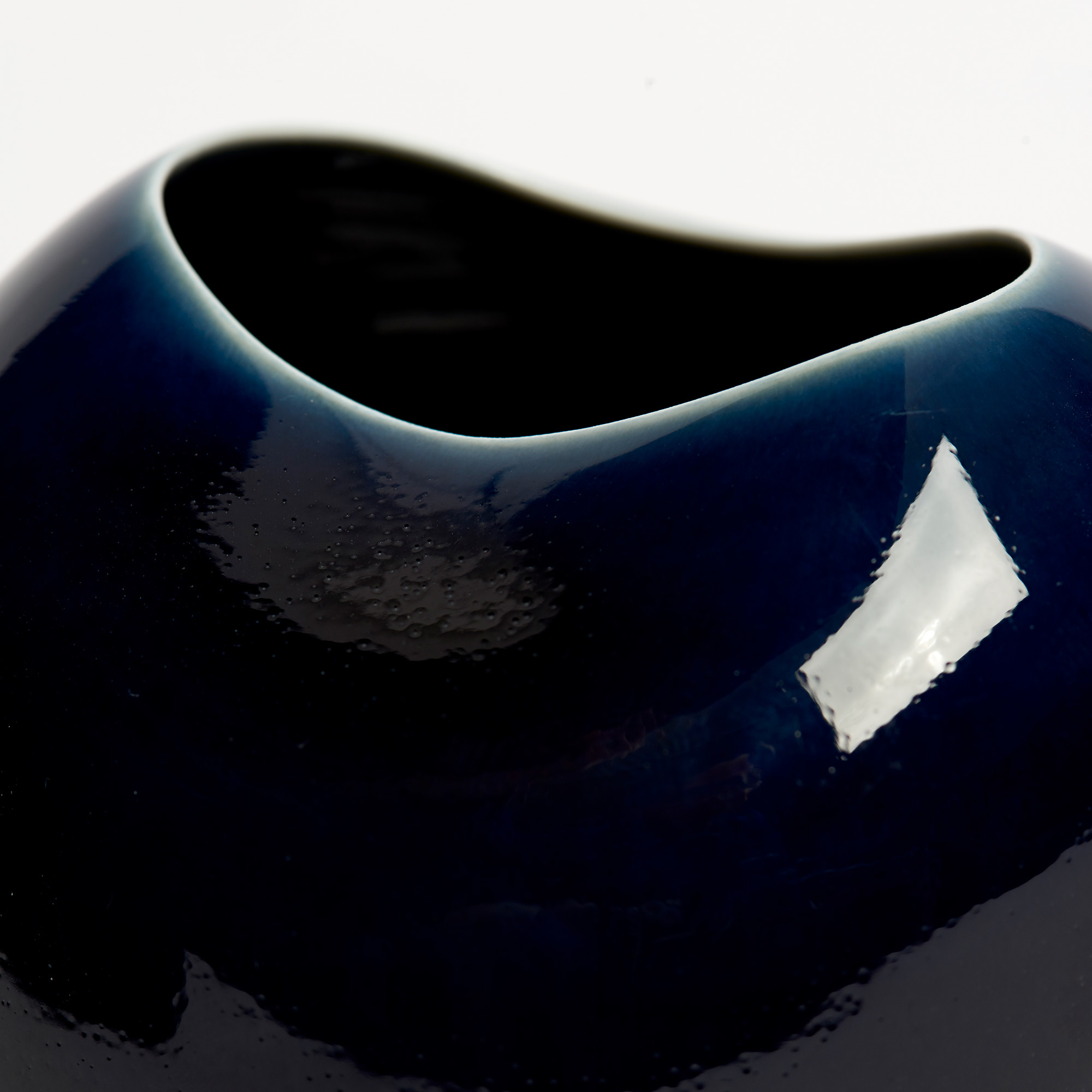 Small Midnight Table Vessel - Table Vessel Tanya Gomez Ceramics The Garnered 23