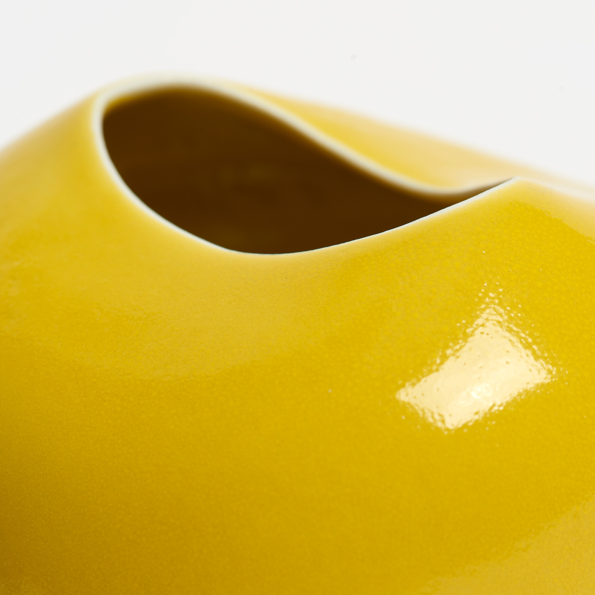 Small Yellow Table Vessel - Table Vessel Tanya Gomez Ceramics The Garnered 35
