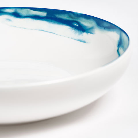 The Garnered - 1882 Jenny Ceramics The Garnered Pasta Bowl Detail Thumbnail