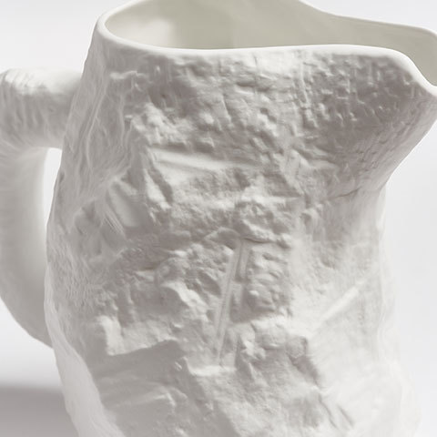 The Garnered - 1882 Max Lamb Ceramics The Garnered Jug Detail Tumbnail