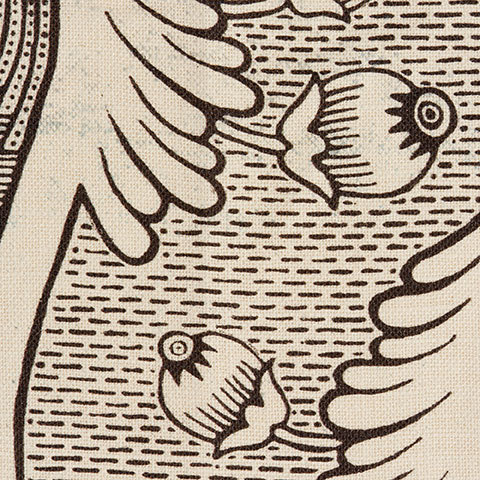 The Garnered - Antoinette Poisson Fabric Grenades The Garnered Thumbnail