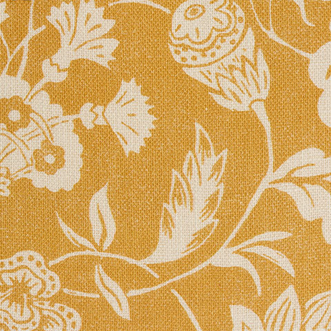 The Garnered - Antoinette Poisson Fabric Indienne Jaune The Garnered Thumbnail