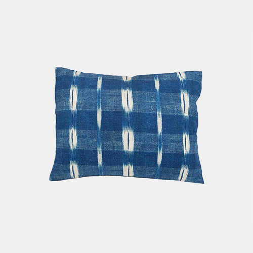 The Garnered - The Garnered Antoinette Poisson Ruth Ribeaucourt Indigo Flamme Cushion S Thumbnail