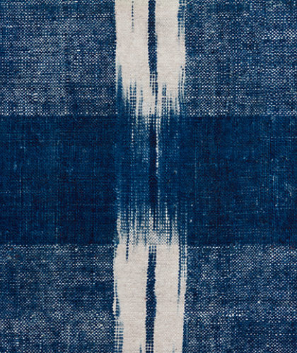 The Garnered - The Garnered Antoinette Poisson Flamme Indigo Wallpaper Thumbnail