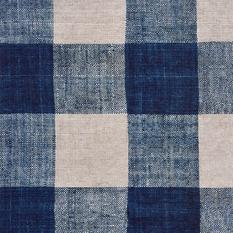 The Garnered - The Garnered Antoinette Poisson Carreaux Indigo Wallpaper Thumbnail