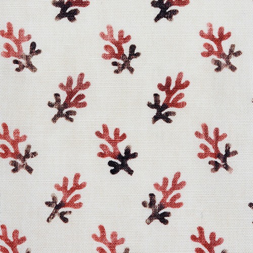 Ruth Ribeaucourt x Antoinette Poisson 'Corail' Cushion - The Garnered Antoinette Poisson Corail Fabric Thumbnail