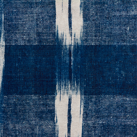 The Garnered - The Garnered Antoinette Poisson Flamme Indigo Wallpaper Thumbnail
