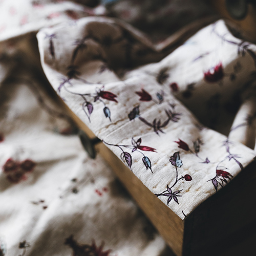 The Garnered - The Garnered Antoinette Poisson Ruth Ribeaucourt Fabrics Jardin Doeillets Thumbnail