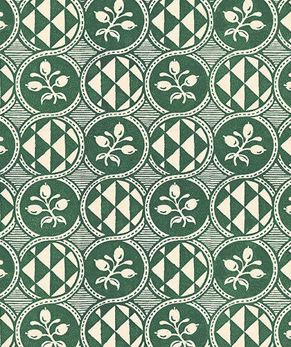 The Garnered - The Garnered Antoinette Poisson Olives Wallpaper Green Full Thumbnail