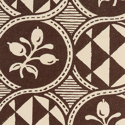 The Garnered - Antoinette Poisson Wallpaper Olives Brun The Garnered Thumbnail