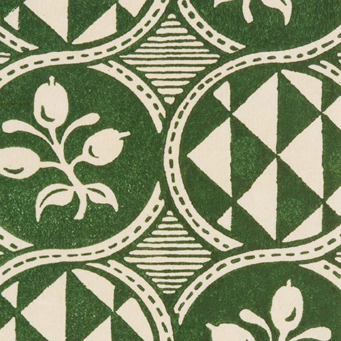 The Garnered - Antoinette Poisson Wallpaper Olives Vert The Garnered Thumbnail