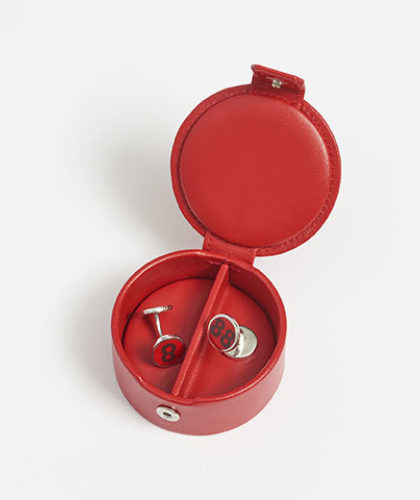 The Garnered - Connolly 88 Cufflinks Red Leather Box The Garnered Thumbnail