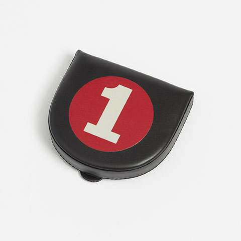 The Garnered - Connolly Black Leather Coin Pouch The Garnered Thumbnail