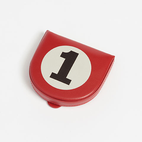 The Garnered - Connolly Red Leather Coin Pouch The Garnered Thumbnail