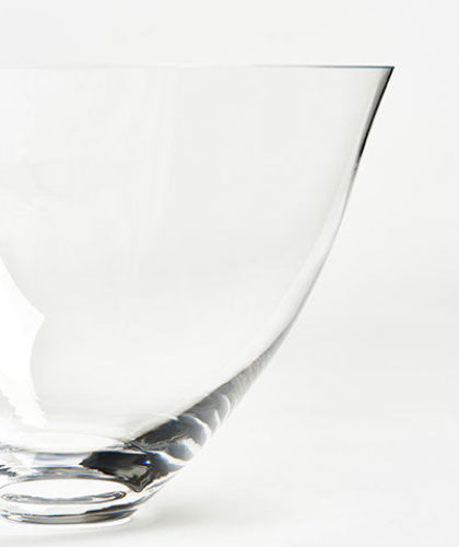 The Garnered - Medium Crystal Bowl Deborah Ehrlich Glassware The Garnered Thumbnail