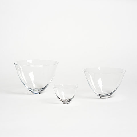 The Garnered - Deborah Ehrlich Glass Set Three Bowls The Garnered Thumbnail