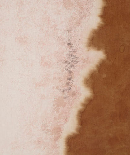 The Garnered - Ellen Mae Williams Hand Dyed Linen Chestnut Waves The Garnered Detail 2 Thumbnail