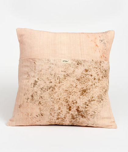 The Garnered - Ellen Williams Fabric Cushion Chestnut Splash The Garnered Back Thumbnail