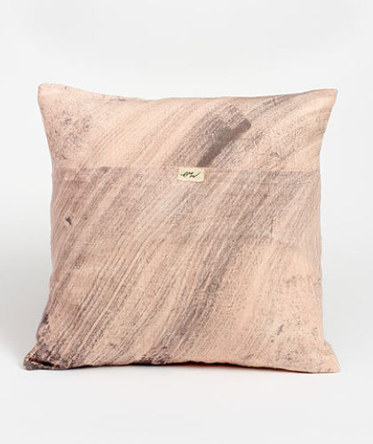 The Garnered - Ellen Williams Fabric Cushion Rain Storm The Garnered Back Thumbnail