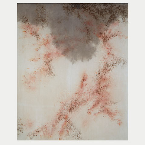 The Garnered - Ellen Mae Williams Hand Dyed Linen Raspberry Mist The Garnered Full Thumbnail