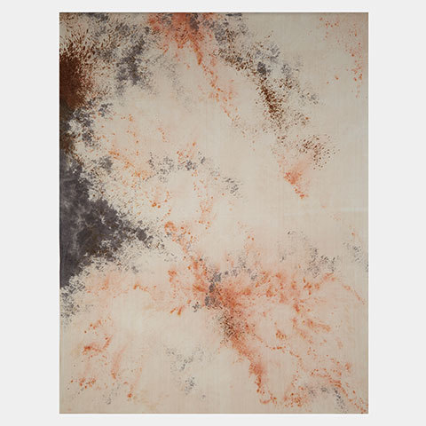 The Garnered - Ellen Mae Williams Hand Dyed Linen Russet Storm The Garnered Full Thumbnail