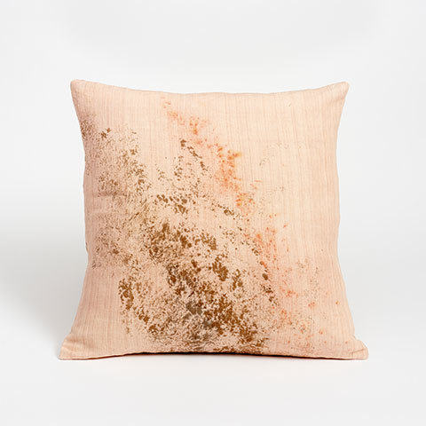 The Garnered - Ellen Williams Fabric Cushion Chestnut Splash The Garnered Thumbnail