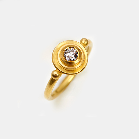 The Garnered - The Garnered Jean Scott Moncrieff Brilliant Cut Diamond Ring Thumbnail