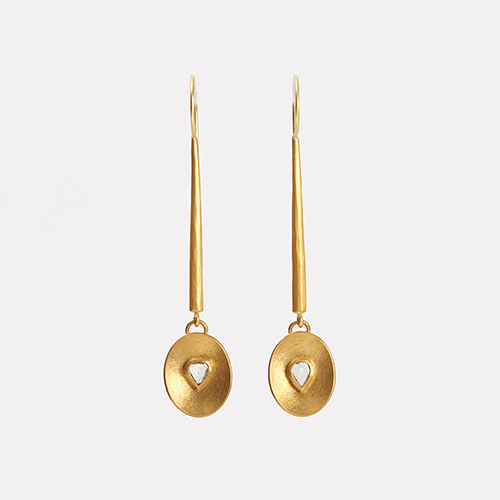 The Garnered - Jean Scott Moncrieff Macle Diamond Earrings The Garnered Thumbnail