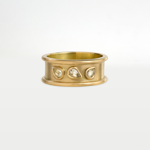 The Garnered - Jean Scott Moncrieff Teardrop Diamond Ring The Garnered Thumbnail