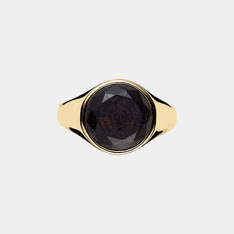 The Garnered - Kinraden Fine Jewelry 18K Gold Kindred Ring The Garnered Front Thumbnail