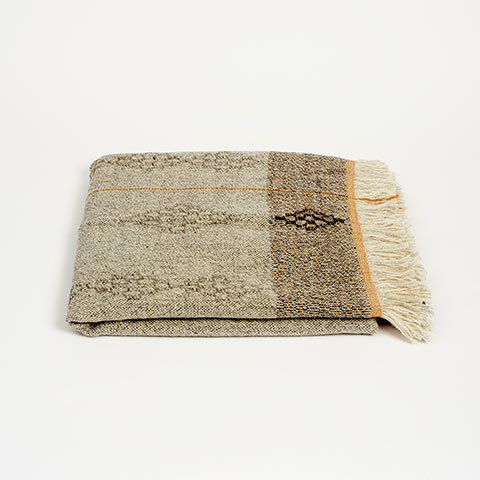 The Garnered - The Garnered Maria Sigma Hand Woven Textiles Throw Thumbnail
