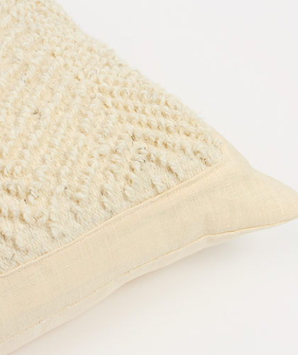The Garnered - The Garnered Nancy Nicholson Studio Cream Hilda Cushion Detail Thumbnail