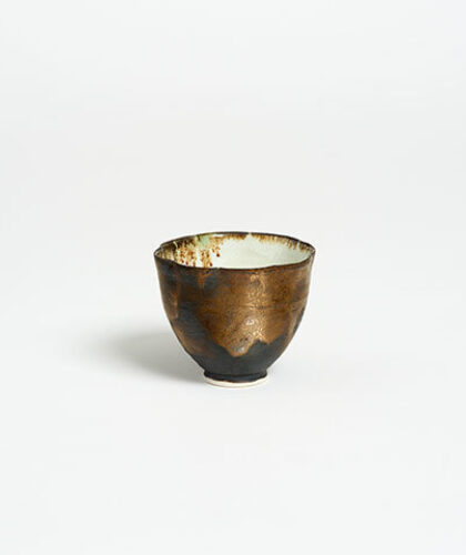 The Garnered - The Garnered Olivia Horley Ceramics Bronze Tea Bowl Thumbnail