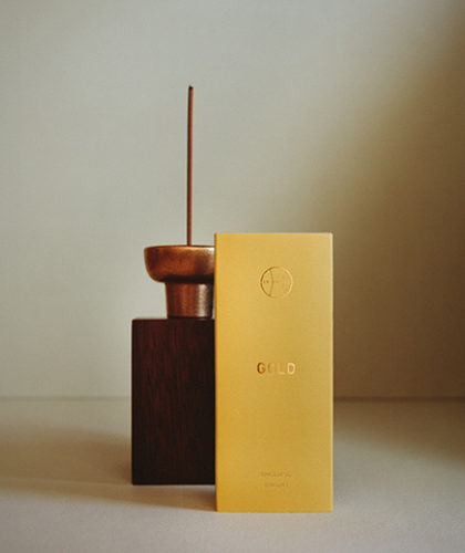 The Garnered - The Garnered Perfumer H Gold Incense Plus Holder Thumbnaill