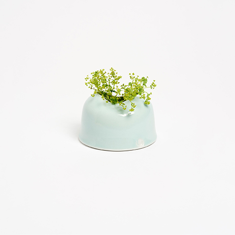The Garnered - 70 Celadon Table Vessel Tanya Gomez Ceramics The Garnered 25 Thumbnail
