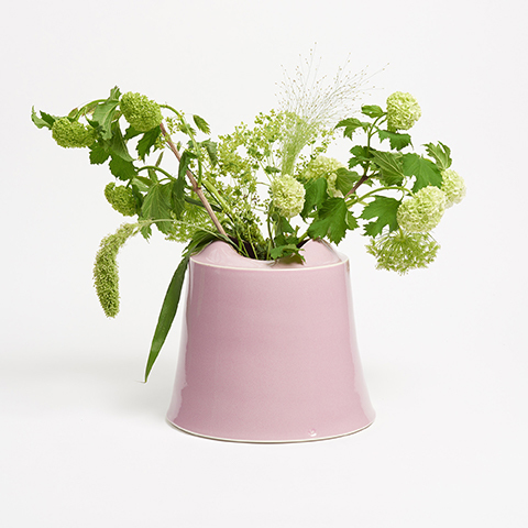 The Garnered - Lilac Wide Vessel Small Medium Tanya Gomez Ceramics The Garnered 65 Thumbnail