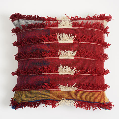 The Garnered - Tasseled Cushion The Tweed Project Textiles The Garnered Thumbnail