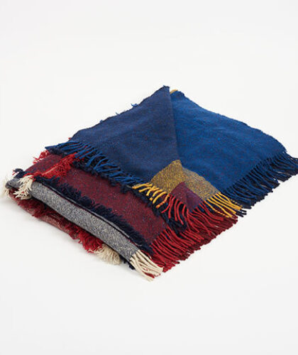 The Garnered - Tasseled Blanket The Tweed Project Textiles The Garnered Detail Thumbnail