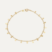 18K Yellow Gold Even Tiny Dots Bracleet - The Garnered Sia Taylor Db7 Y Yellow Gold Even Tiny Dots Bracelet Wb2 Jpg 6 Of 29
