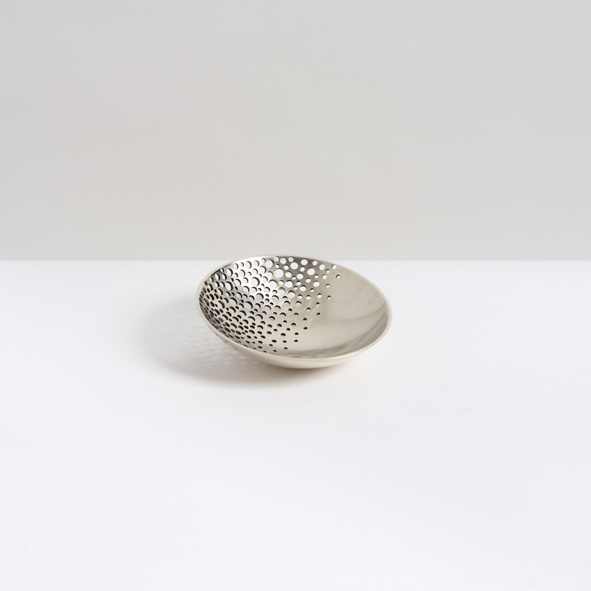 Sterling Silver Mini Crumbling Bowl - Ane Christensen Sterling Silver Crumbling Bowl The Garnered